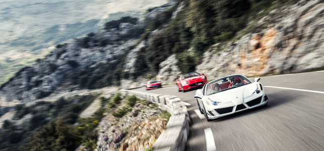 Supercar Rally - South France - 28th Sept 2023 - Supercar Tour / Test Event